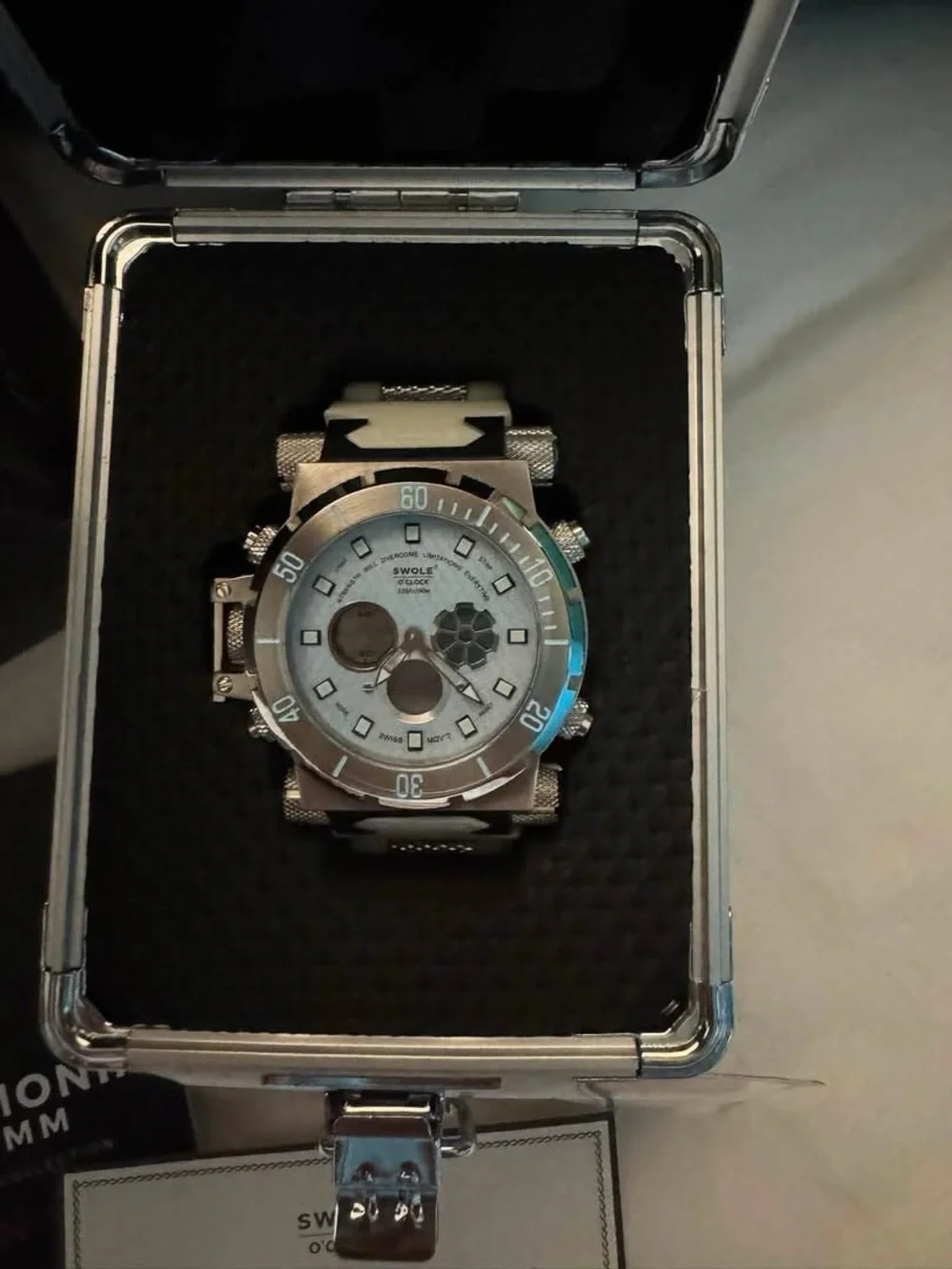 SWOLE O’CLOCK HARMONIA WOMENS WATCH